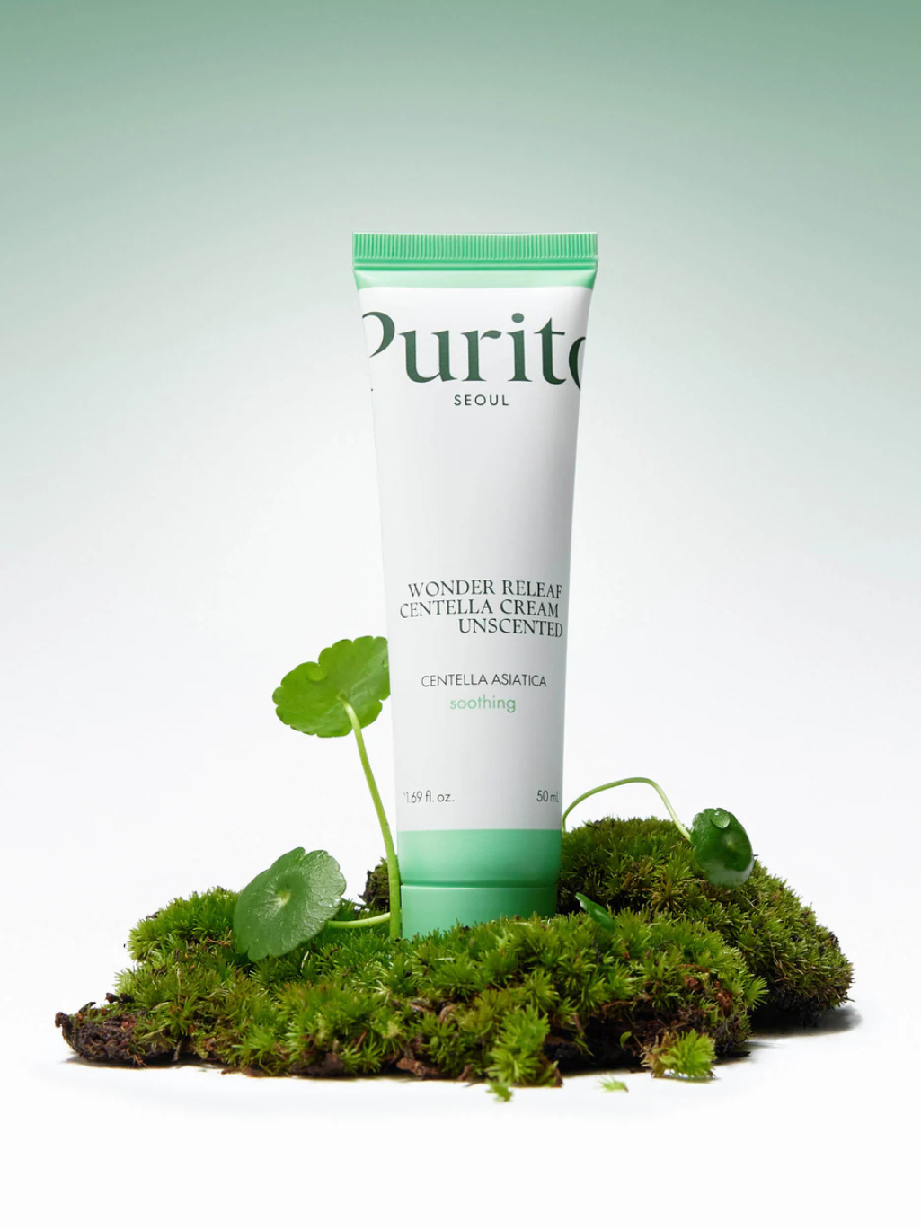 Purito Wonder Releaf Centella Cream Unscented Moisturizer