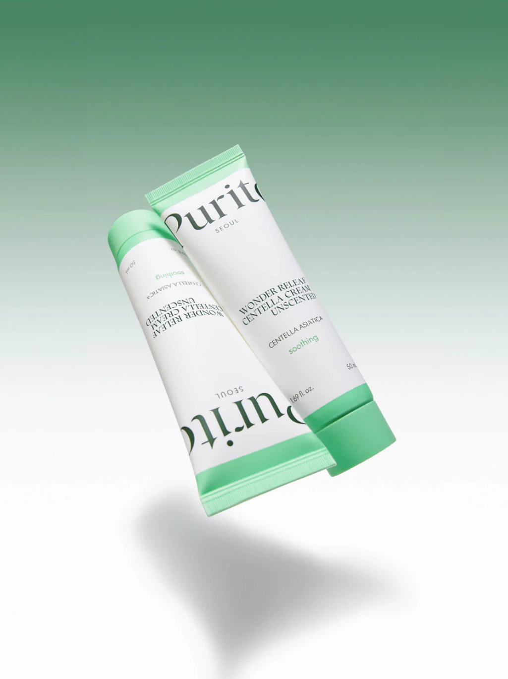 Purito Wonder Releaf Centella Cream Unscented Moisturizer