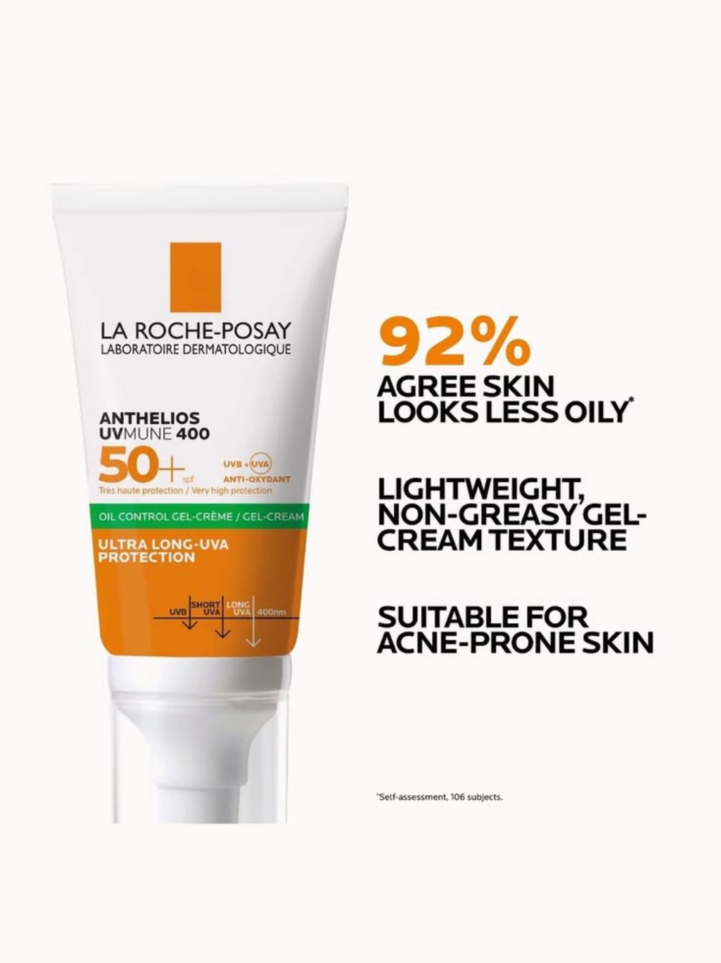 La Roche-Posay Anthelios 50+ SPF Anti-Shine Gel Cream 50ml