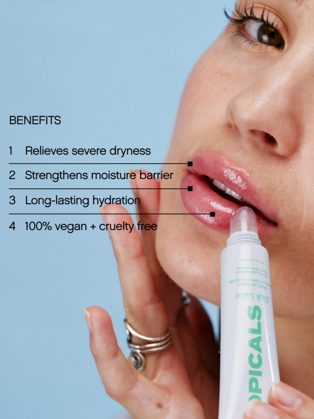 Topicals Slick Salve Mint Lip Balm 15ml