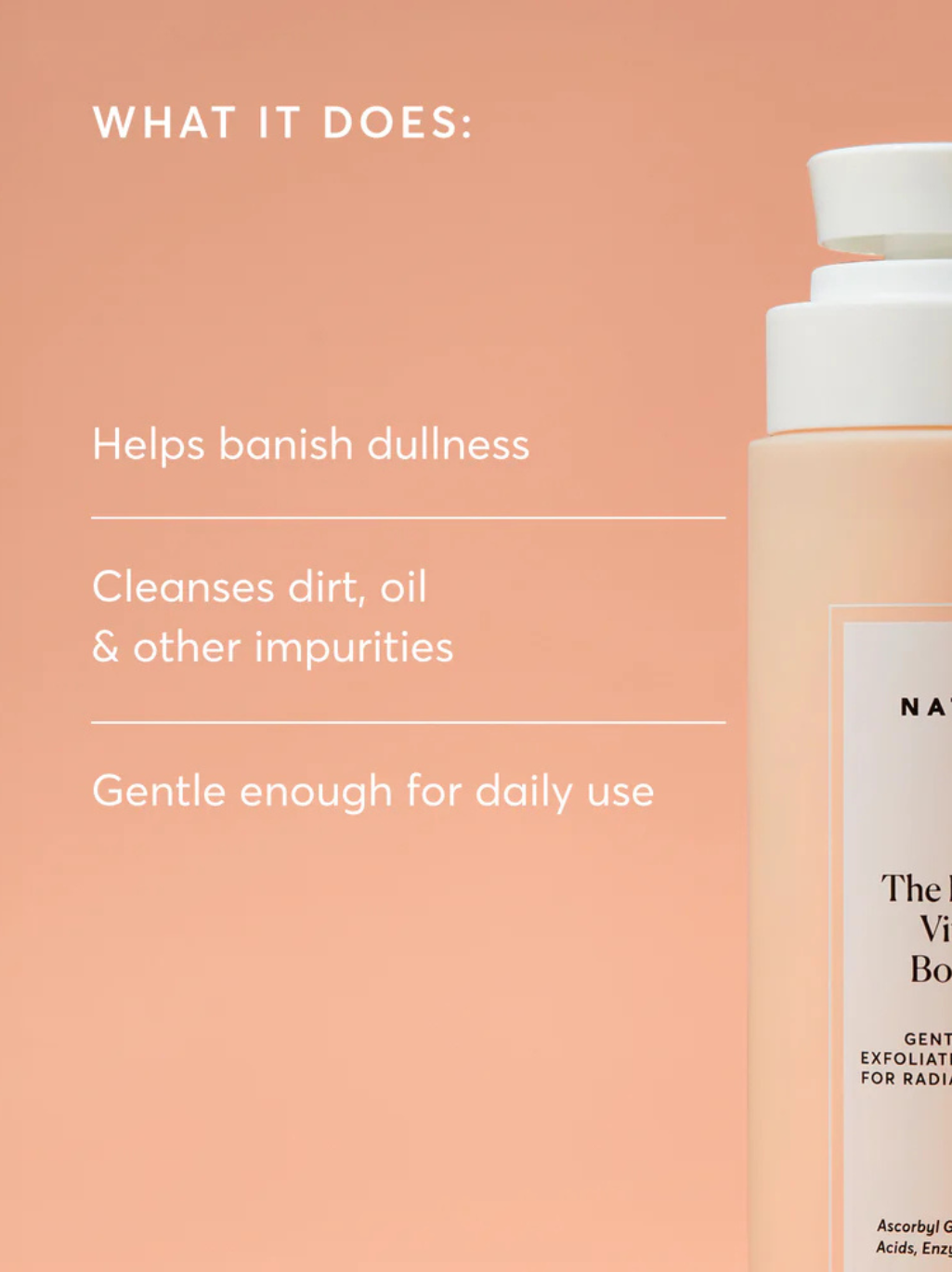 Naturium The Brightener Vitamin C Body Wash 500ml