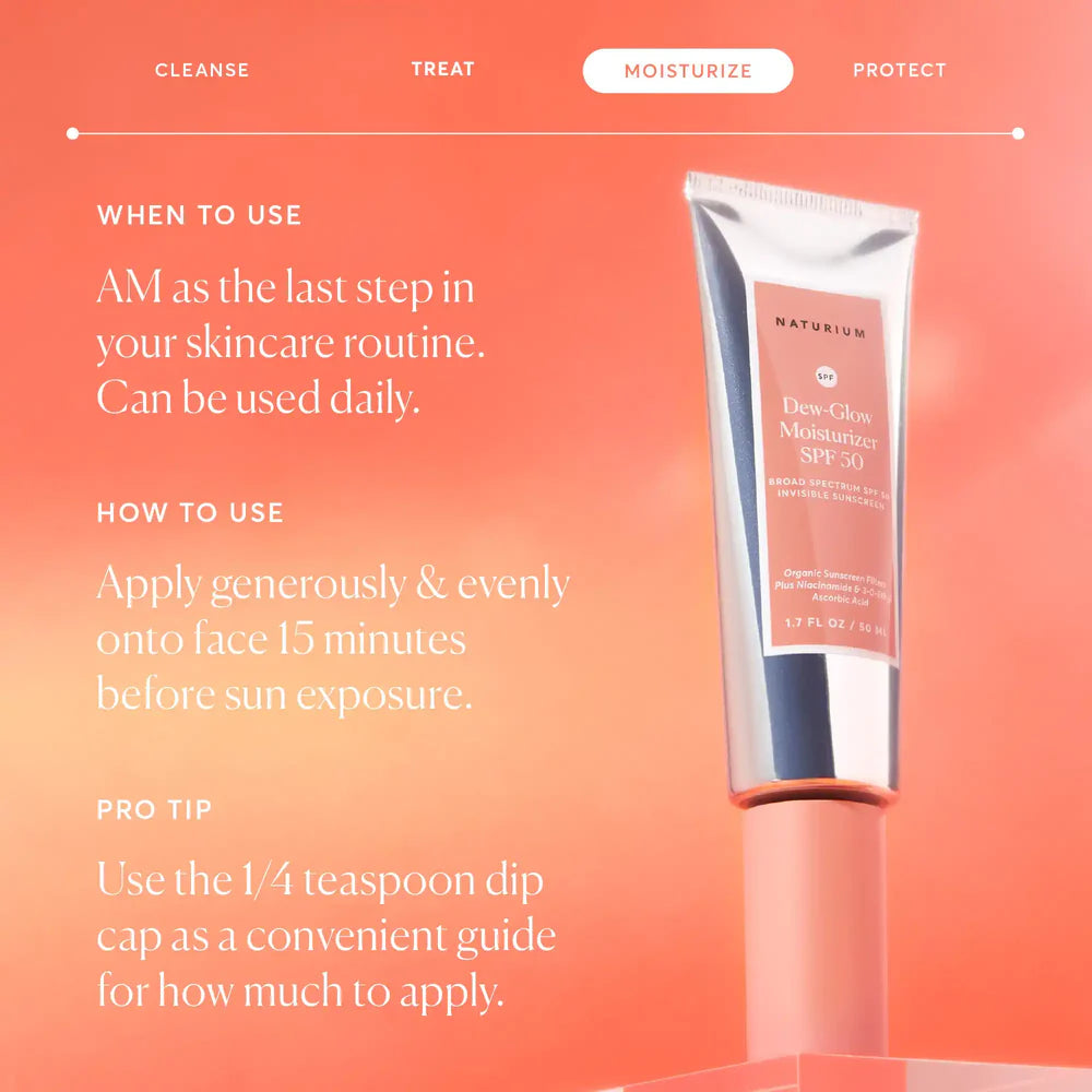 Naturium Dew-Glow Moisturizer SPF 50