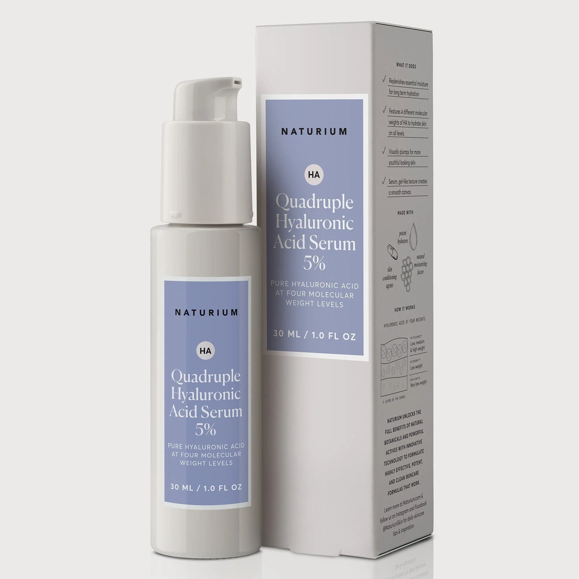 Naturium Quadruple Hyaluronic Acid Serum 30ml