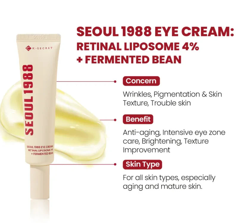 Seoul 1988 Retinol Eye Cream 30ml