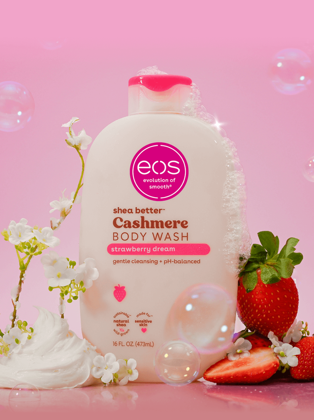 EOS Strawberry Dream Body Wash  473ml