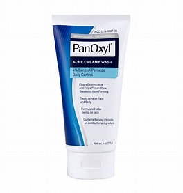 PanOxyl Acne Creamy Wash  4% Benzoyl Peroxide Daily Control