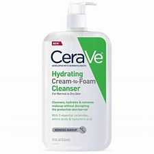 CeraVe Hydrating Cream to Foam